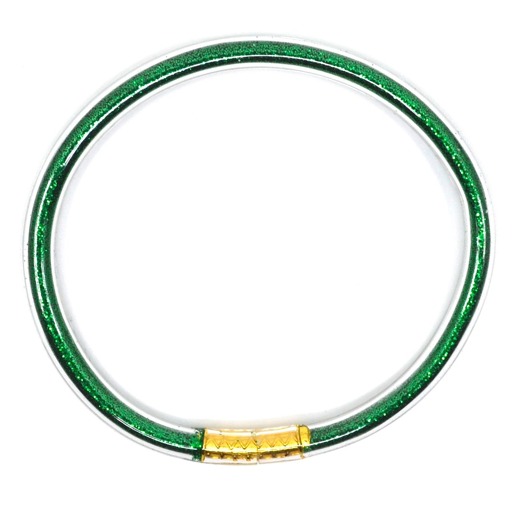 Bert armband Viva Groen Glitter