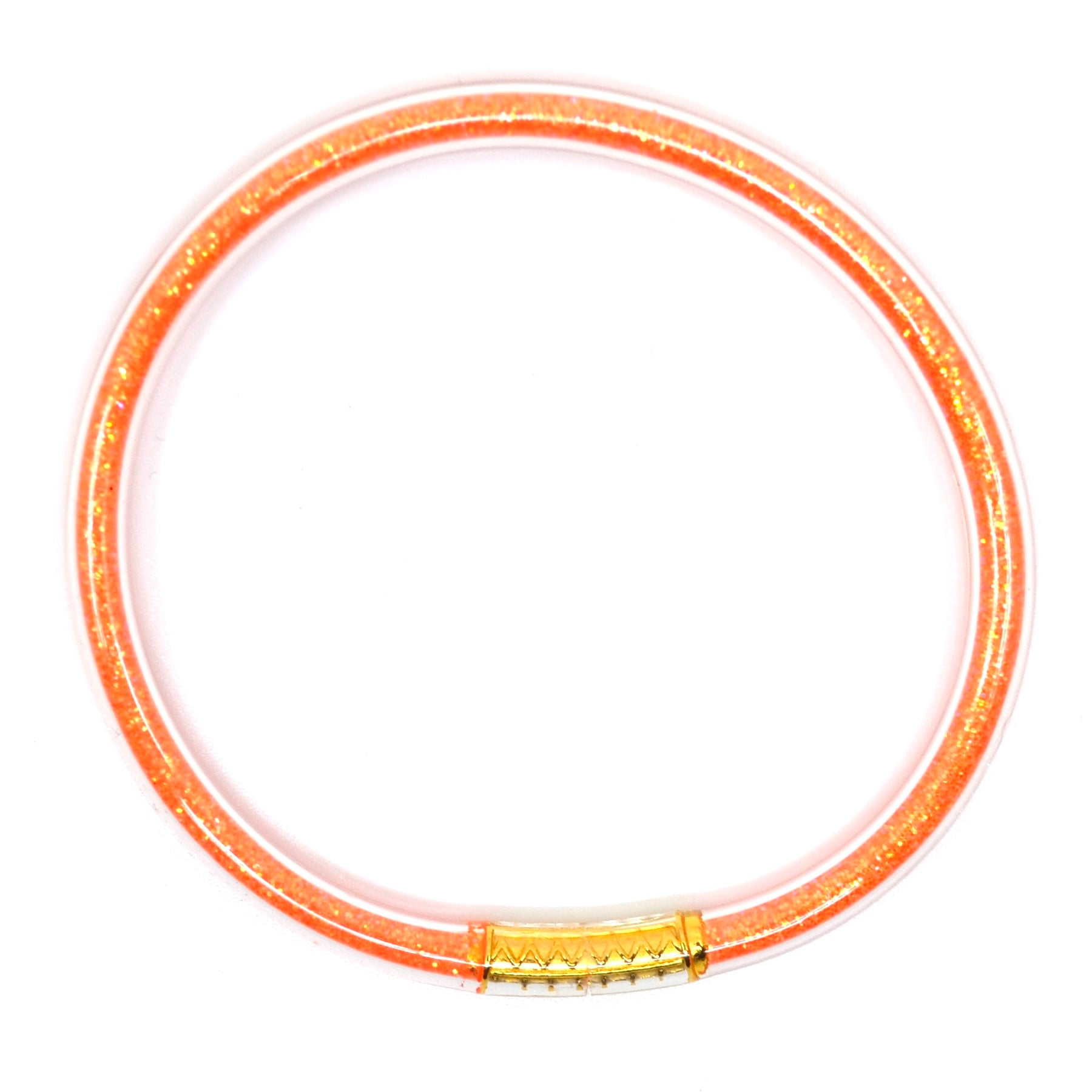 Bert armband Viva Oranje Glitter