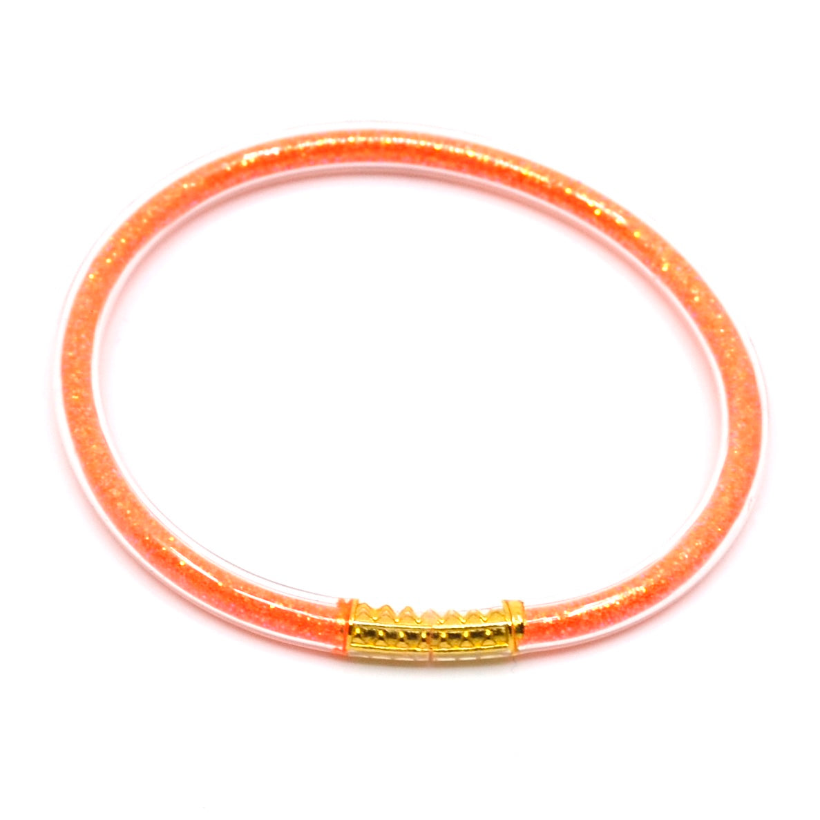 Bert armband Viva Oranje Glitter
