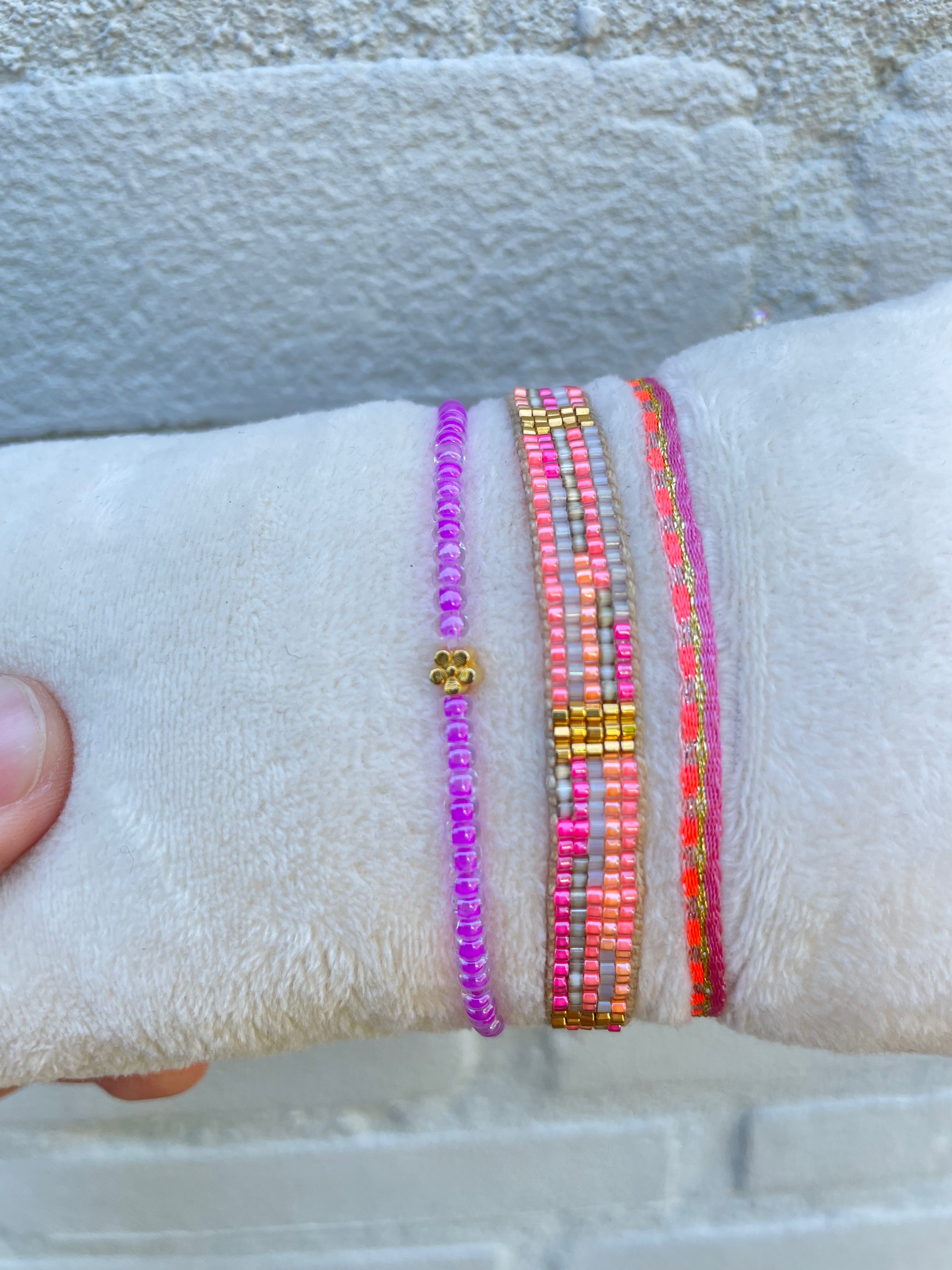 Bestelling armbanden set 3x