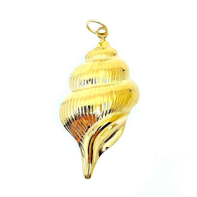 Bert Bedel Schelp goud Stainless steel