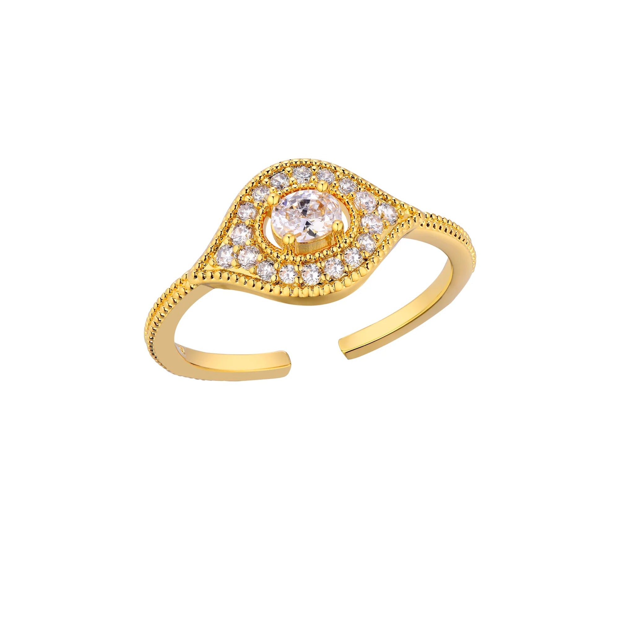 MYA-BAY Ring White Majestic Eye