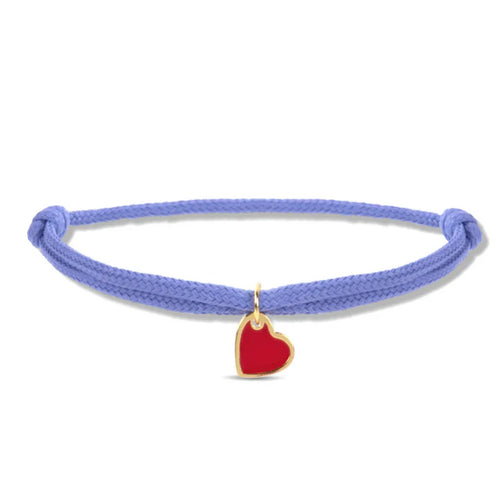 By Trend Armband Nylon Lover Red Violet