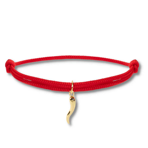 By Trend Armband Nylon Spicy Chili rood