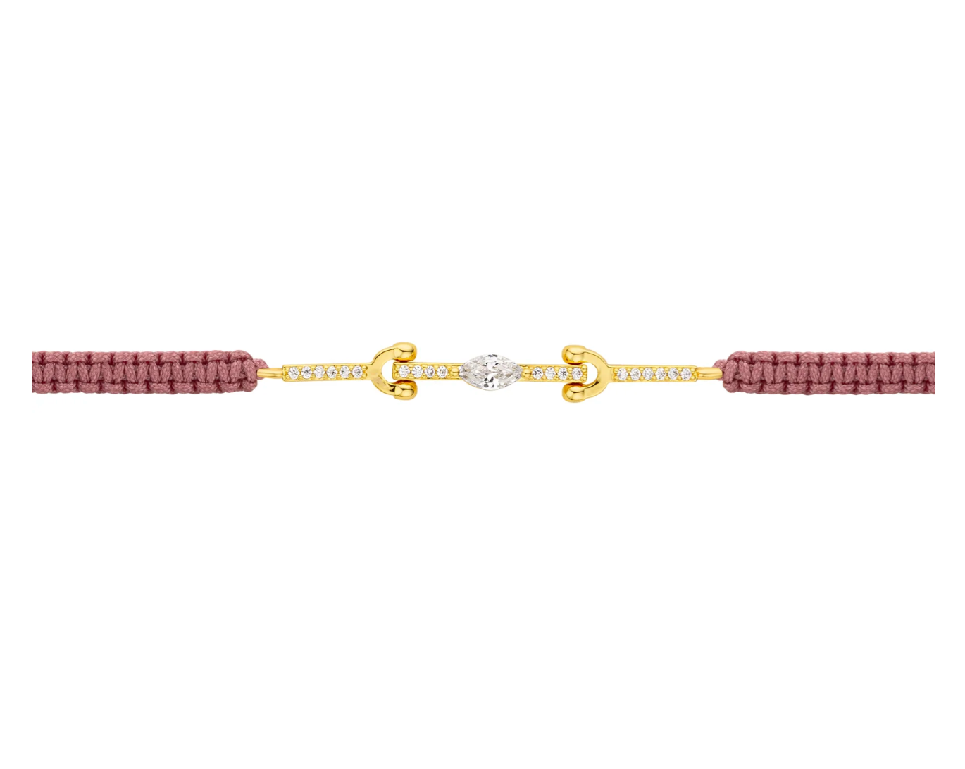 MYA-BAY Armband POWDER PINK DRIFT LINK