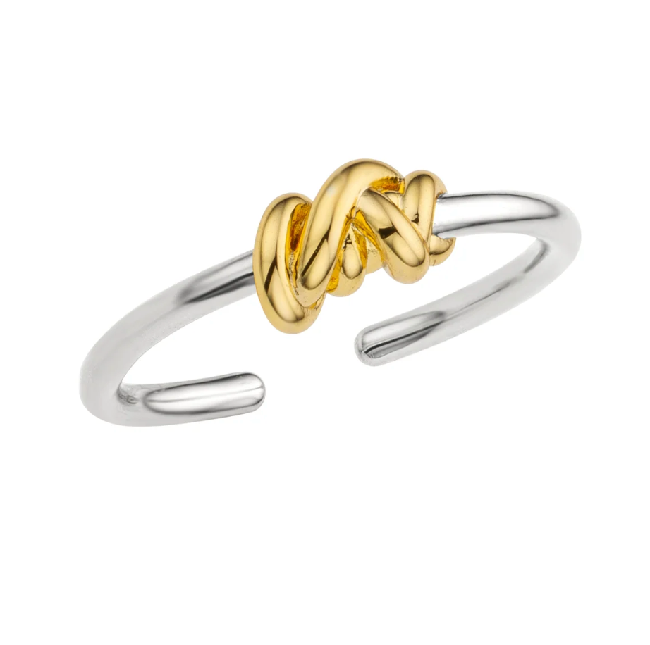 MYA-BAY Ring SWEET SPAGHETTI Gold/Silver