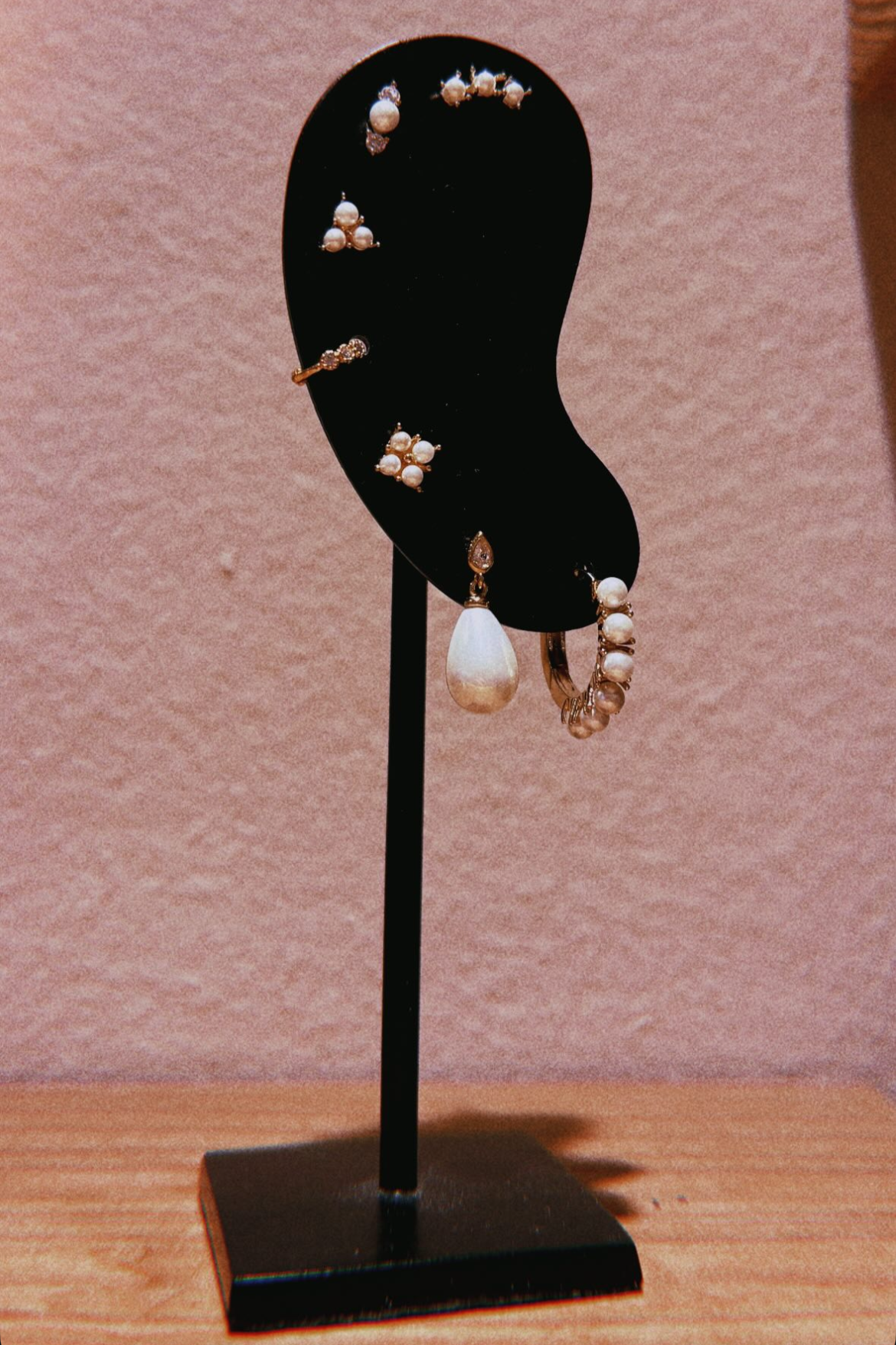 Bobby Rose Jewelry Oorbel Papillon Pearl (per stuk)