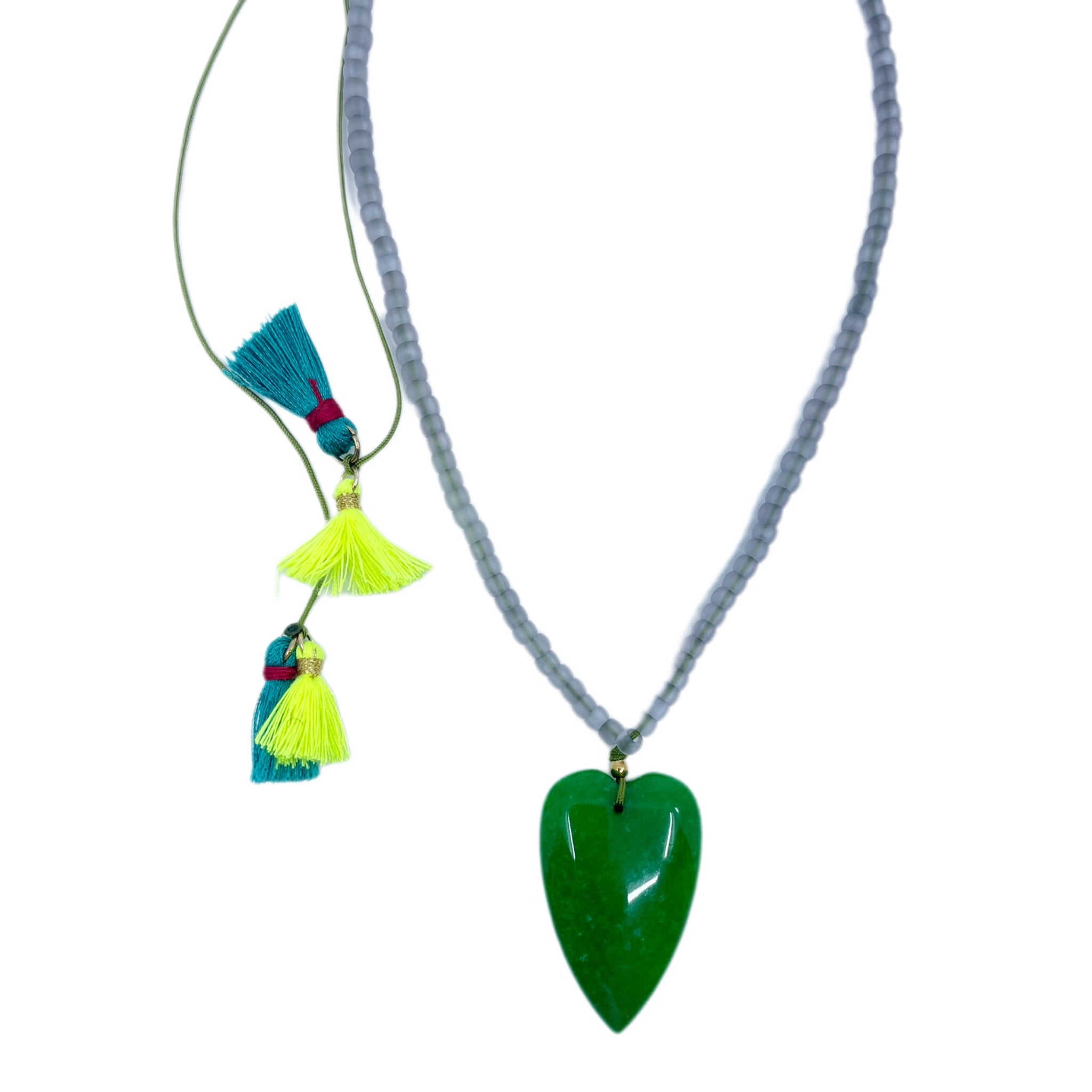 Bert ketting Love Grijs