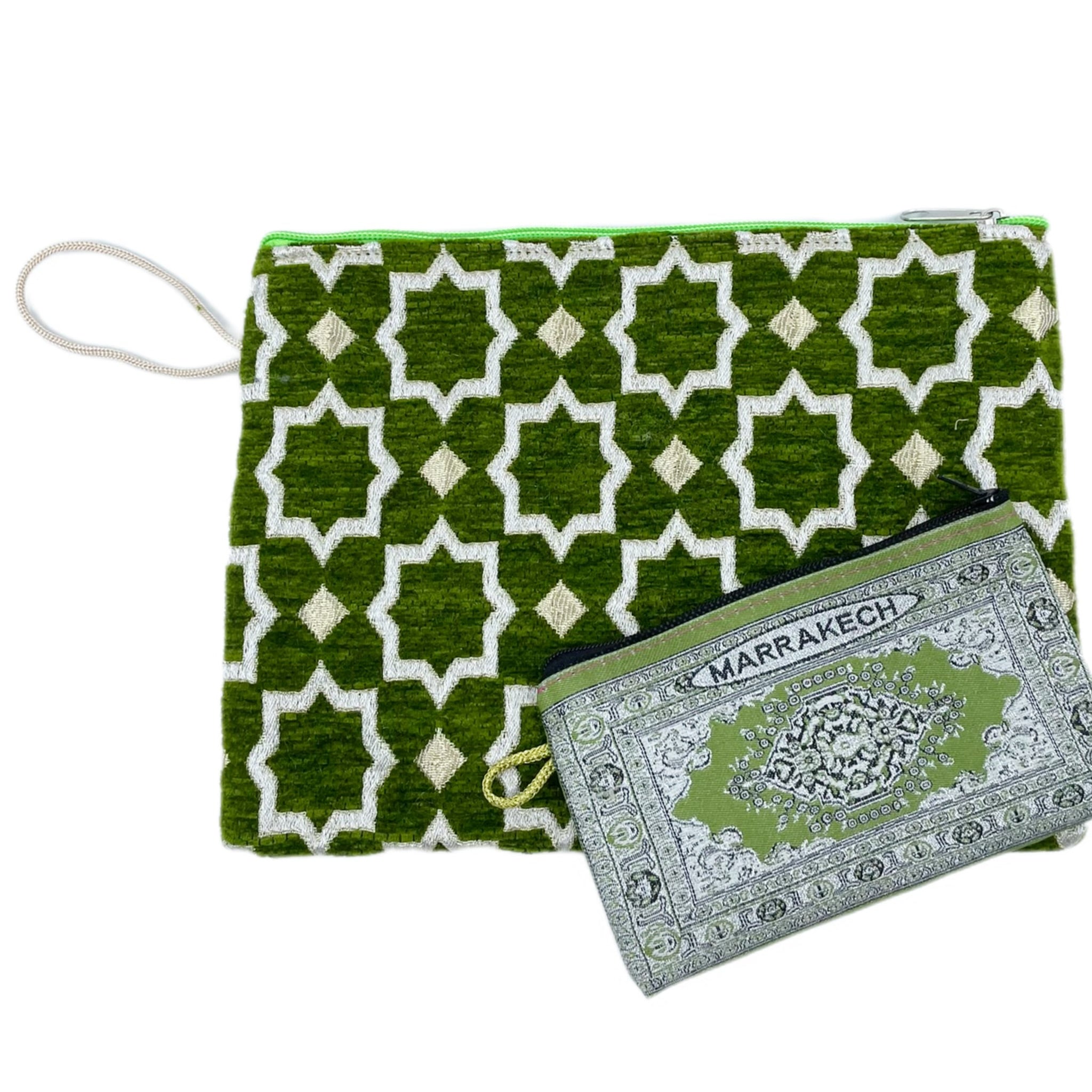 Bert Tas Clutch Olijfgroen