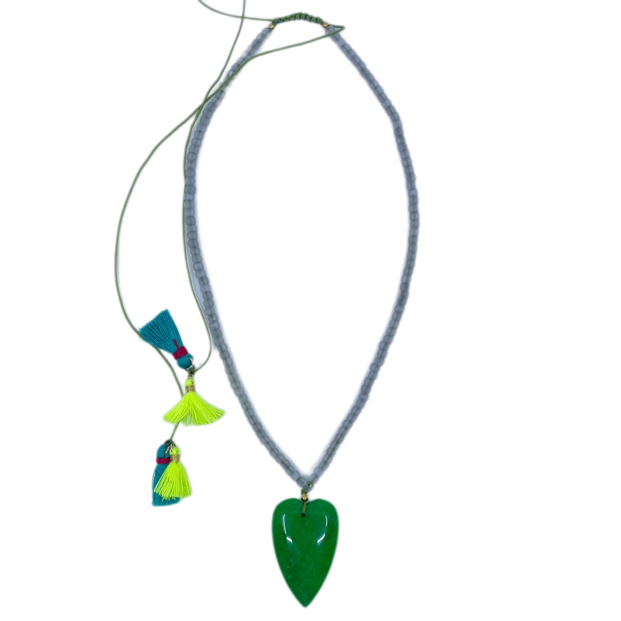 Bert ketting Love Grijs