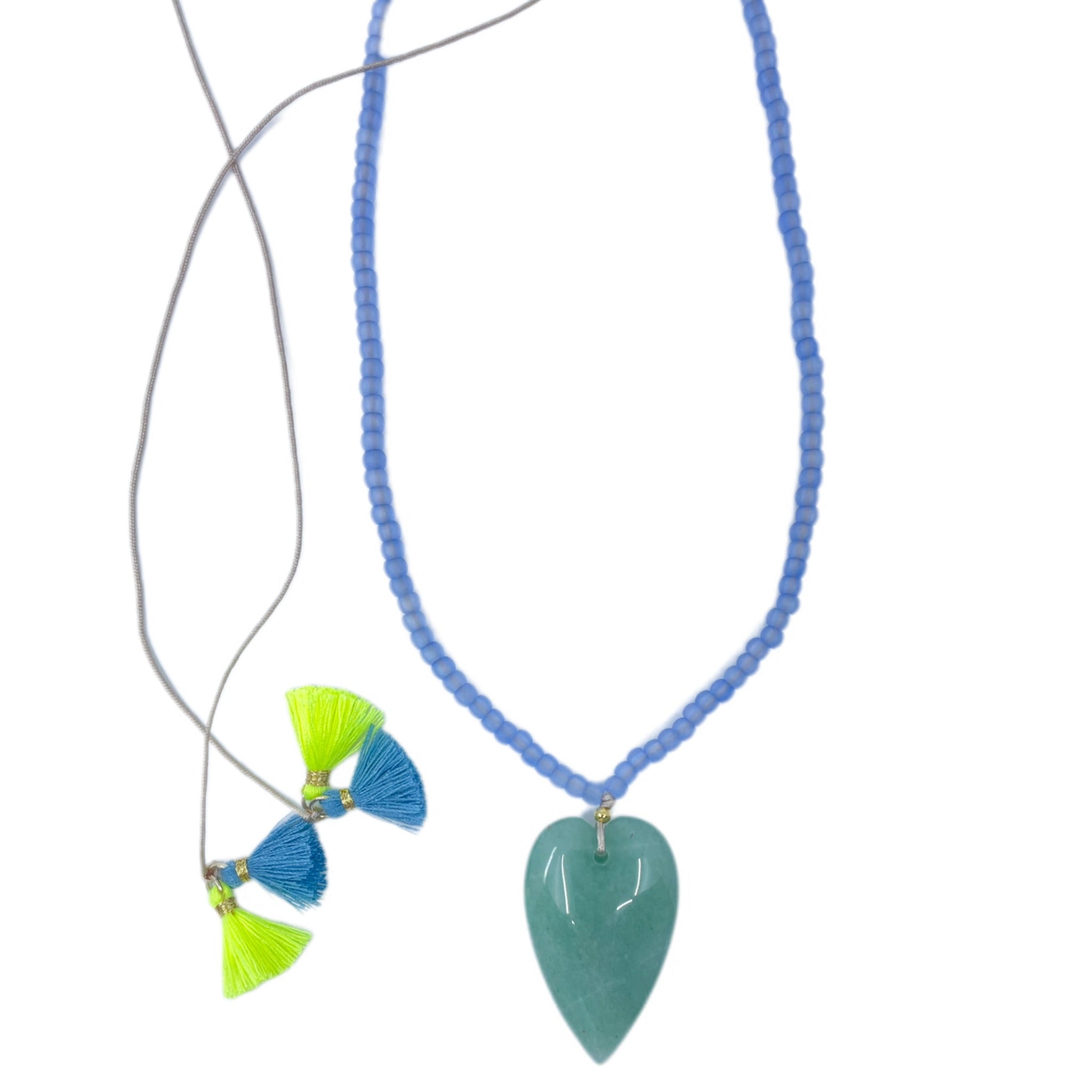 Bert ketting Love Blauw