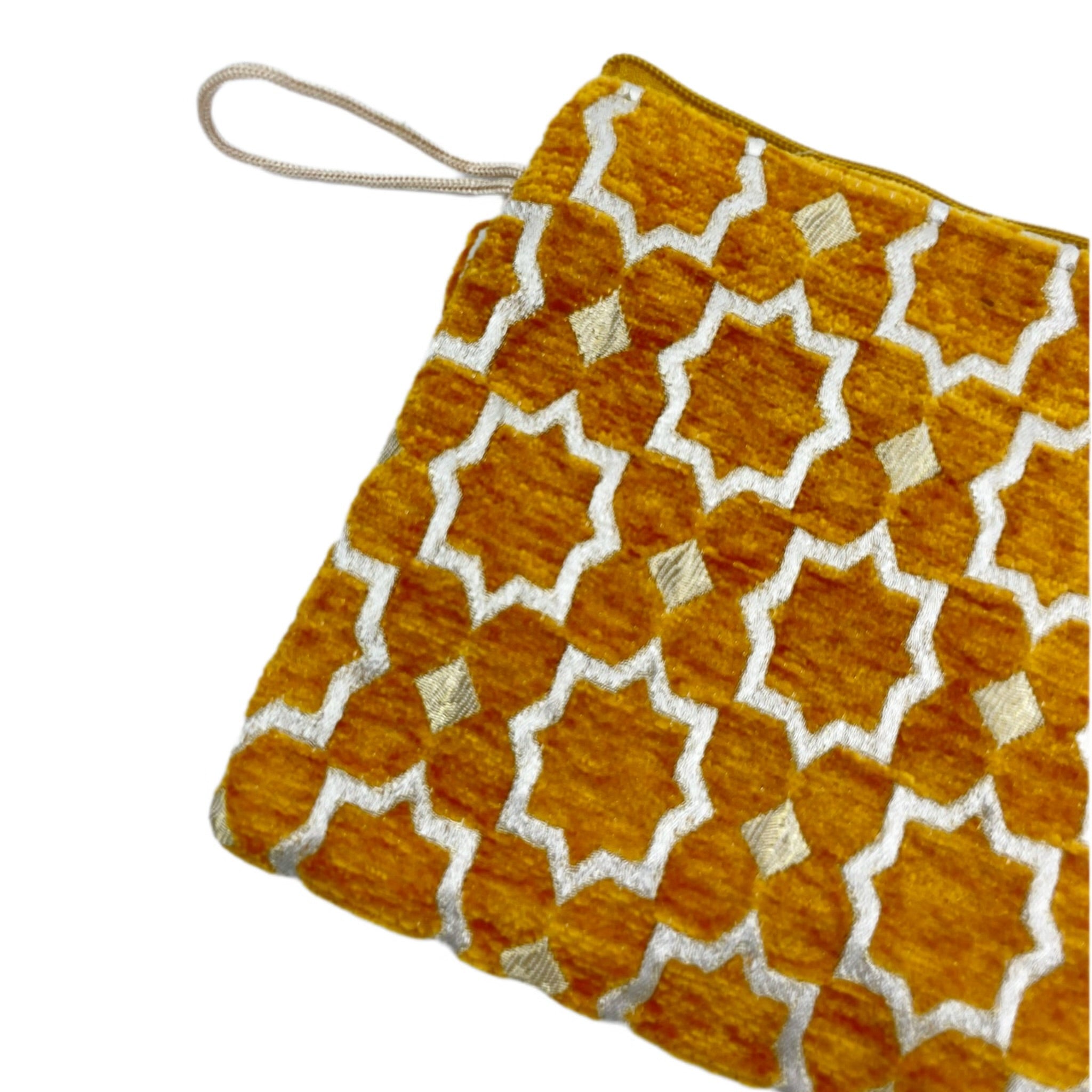 Bert Tas Clutch Okergeel