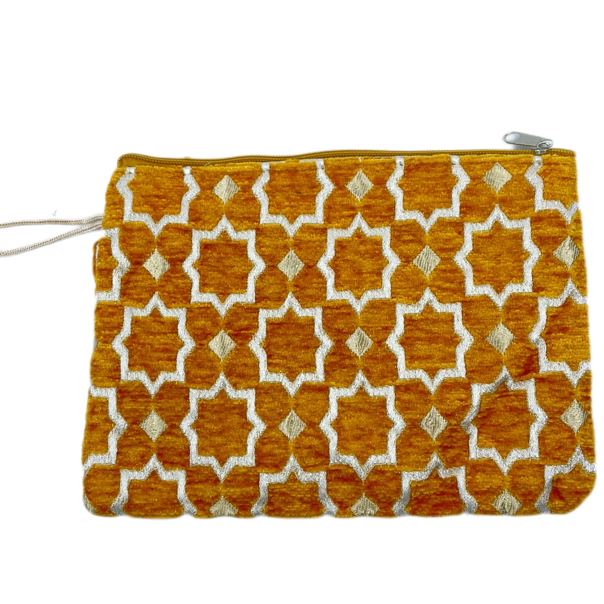 Bert Tas Clutch Okergeel