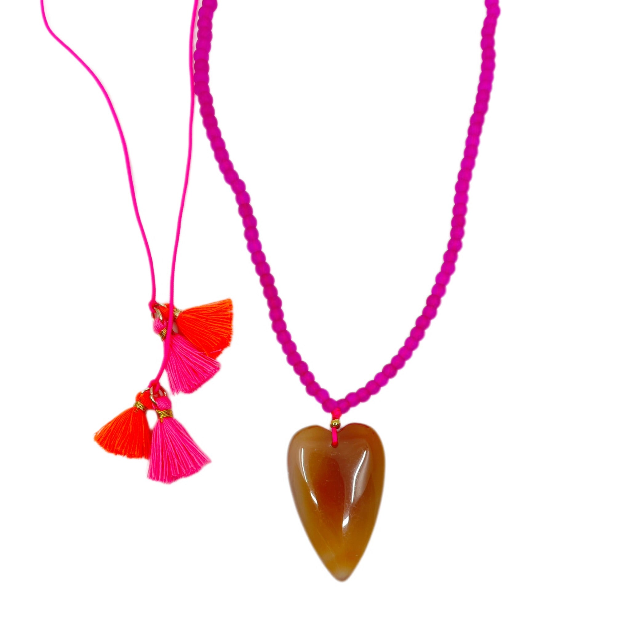 Bert ketting Love Felroze