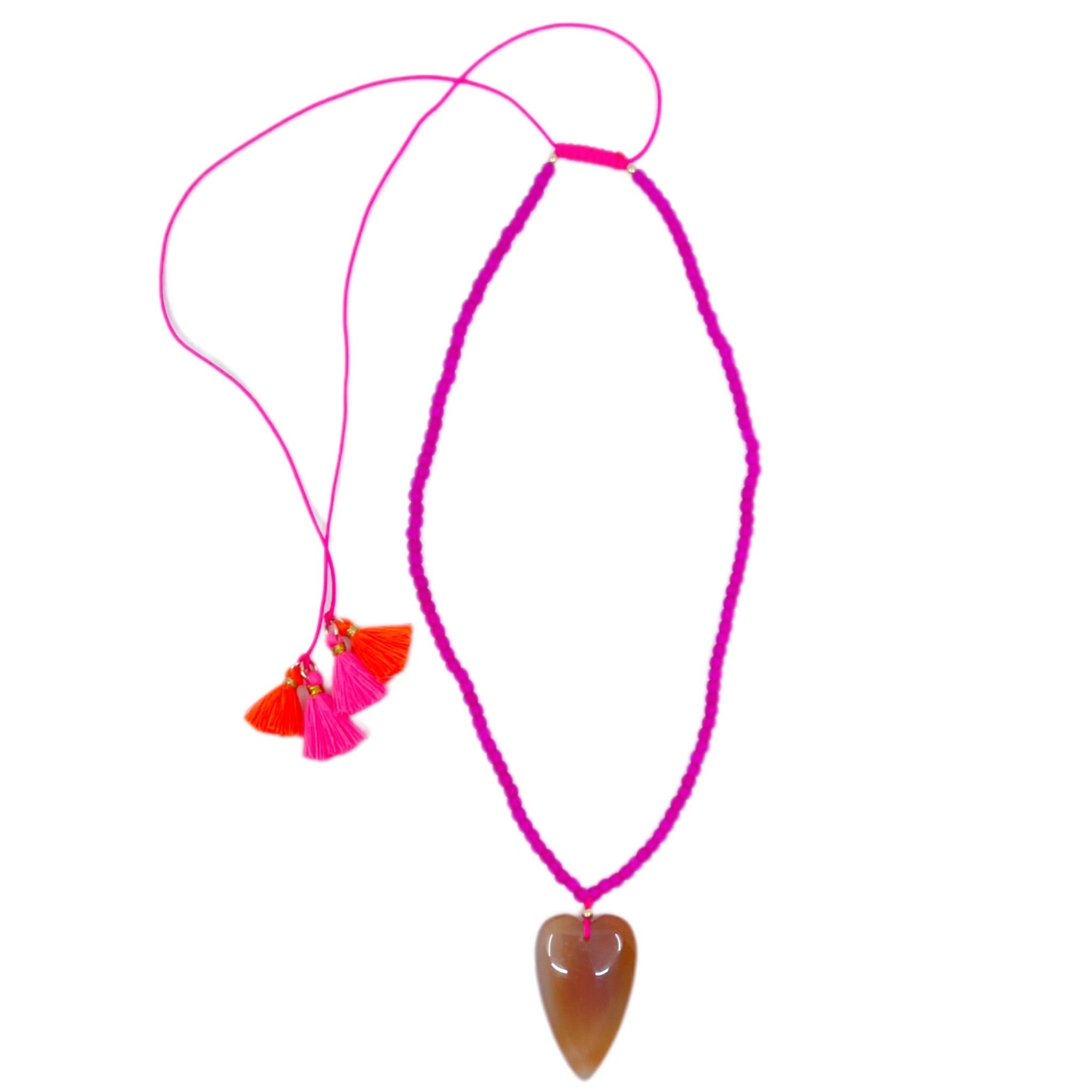 Bert ketting Love Felroze