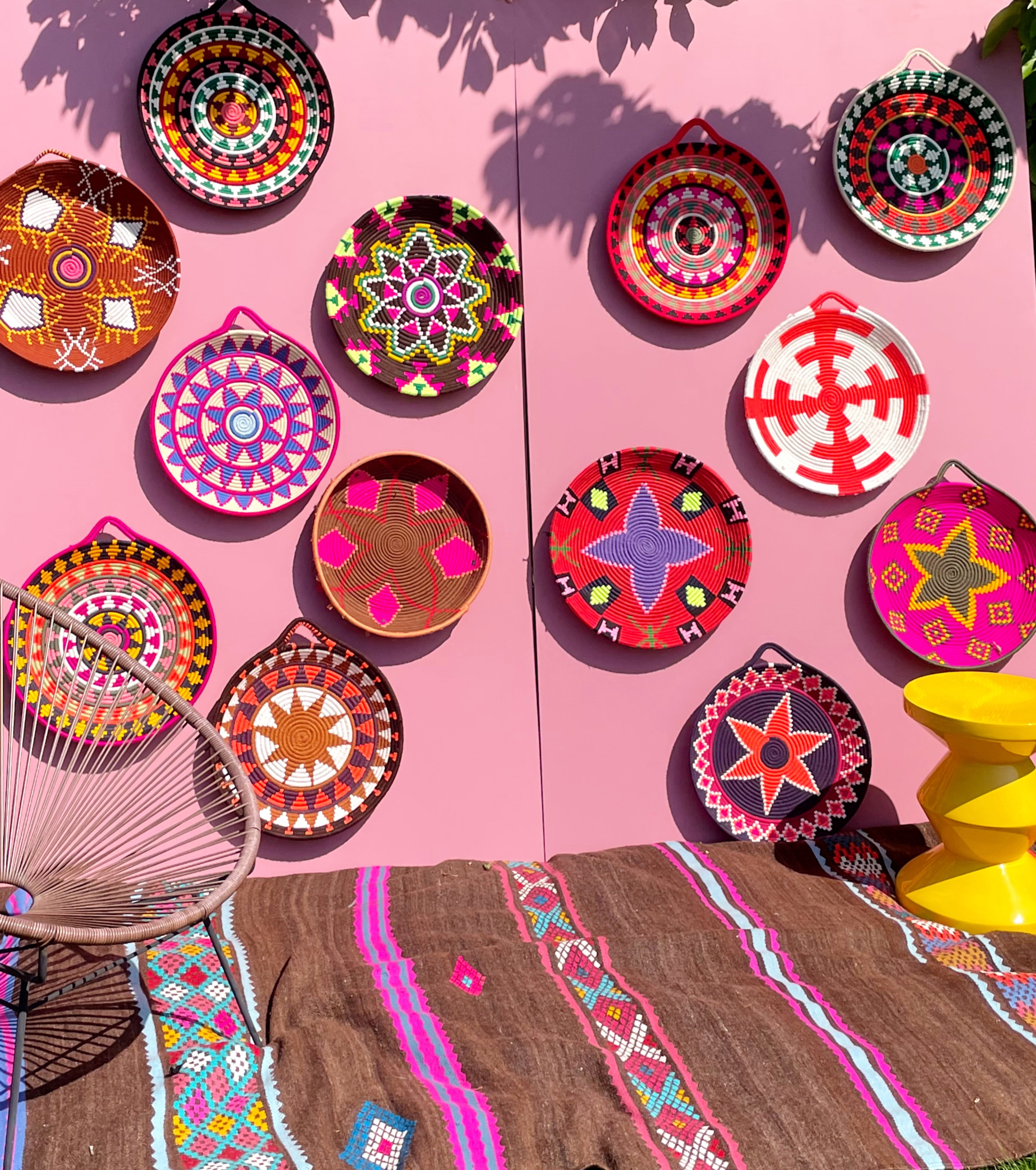 Bert Wollen Wandbord 15