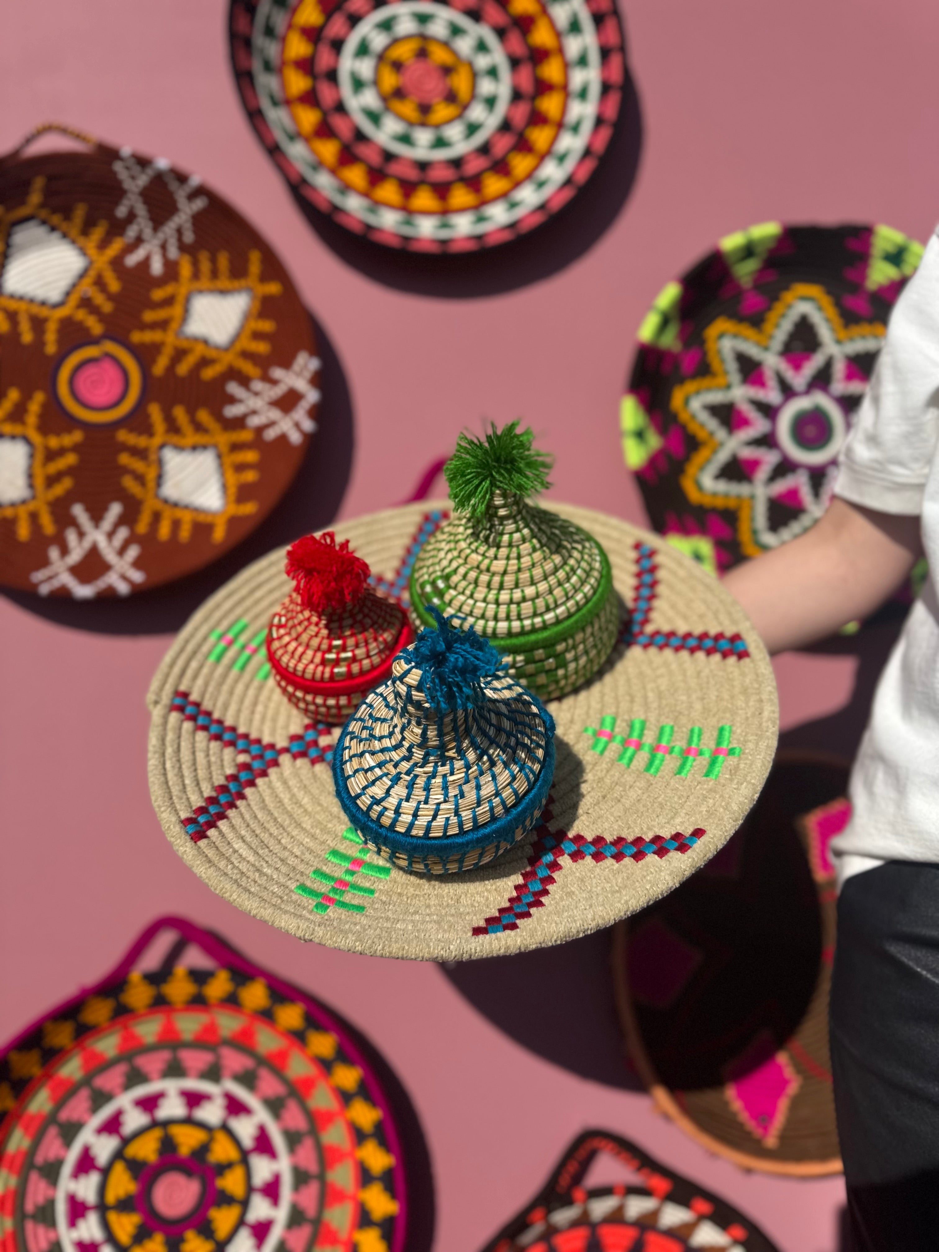 Bert Wollen Wandbord 5