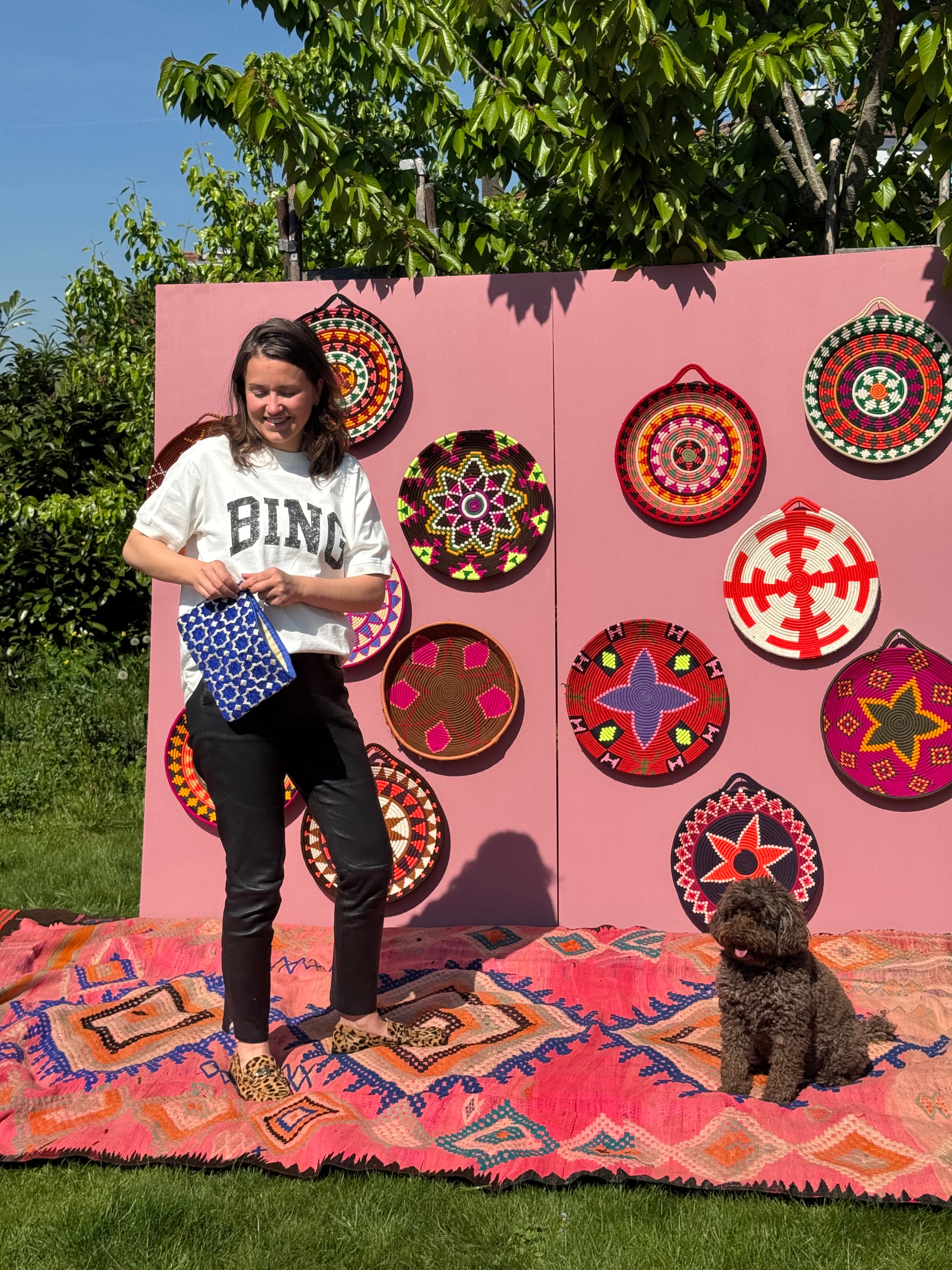 Bert Tas Clutch Donkerblauw