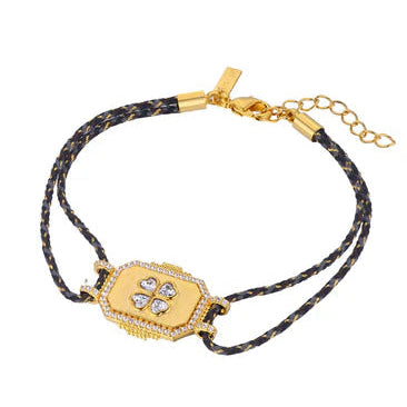 MYA-BAY Armband Bohemian Clover