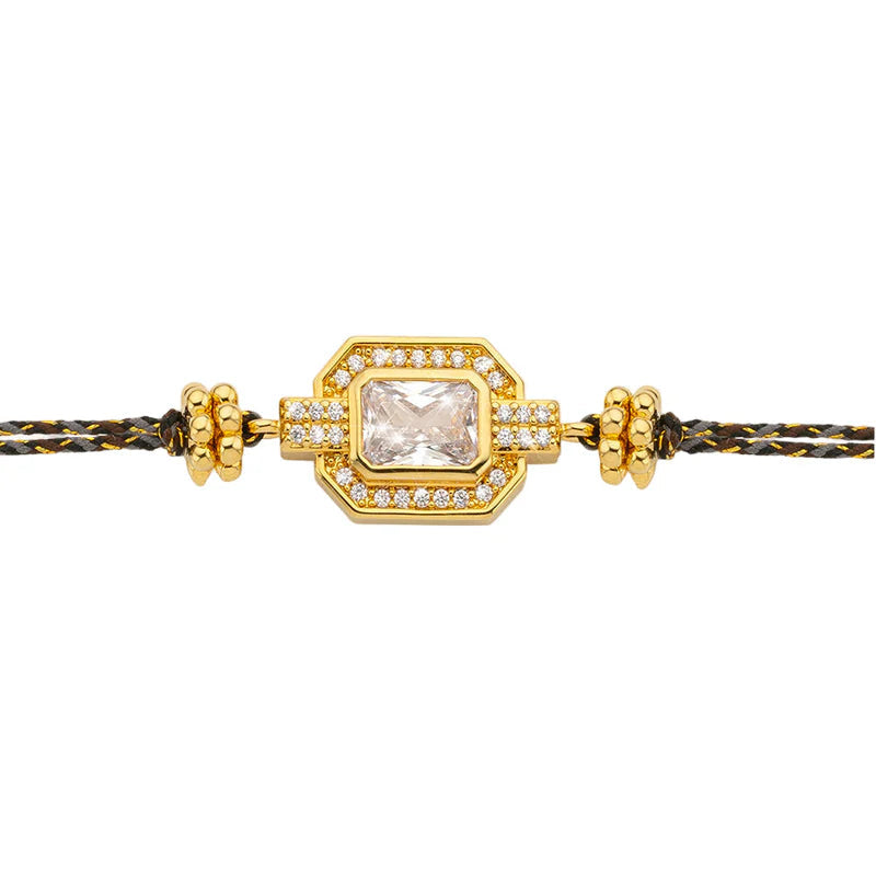 MYA-BAY Armband Gold Shiny Art Deco