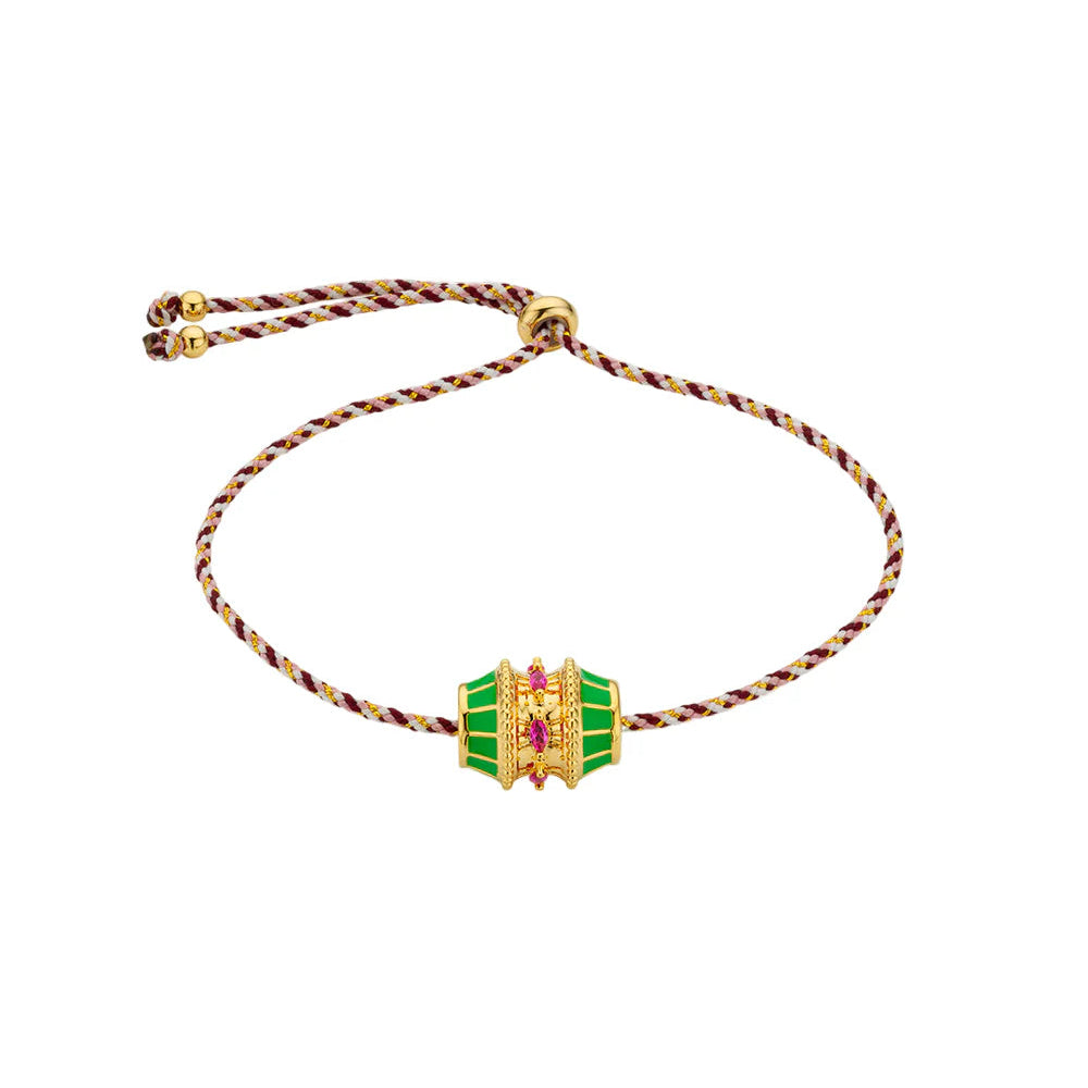 MYA-BAY Armband Green Talisman