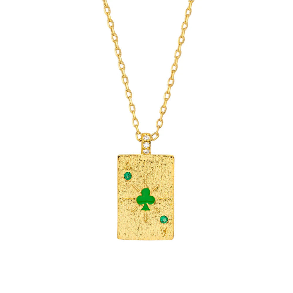 MYA-BAY Ketting Ace of Clubs