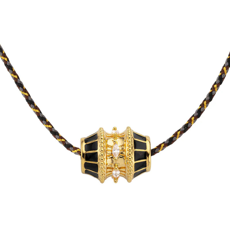 MYA-BAY Ketting Black Talisman