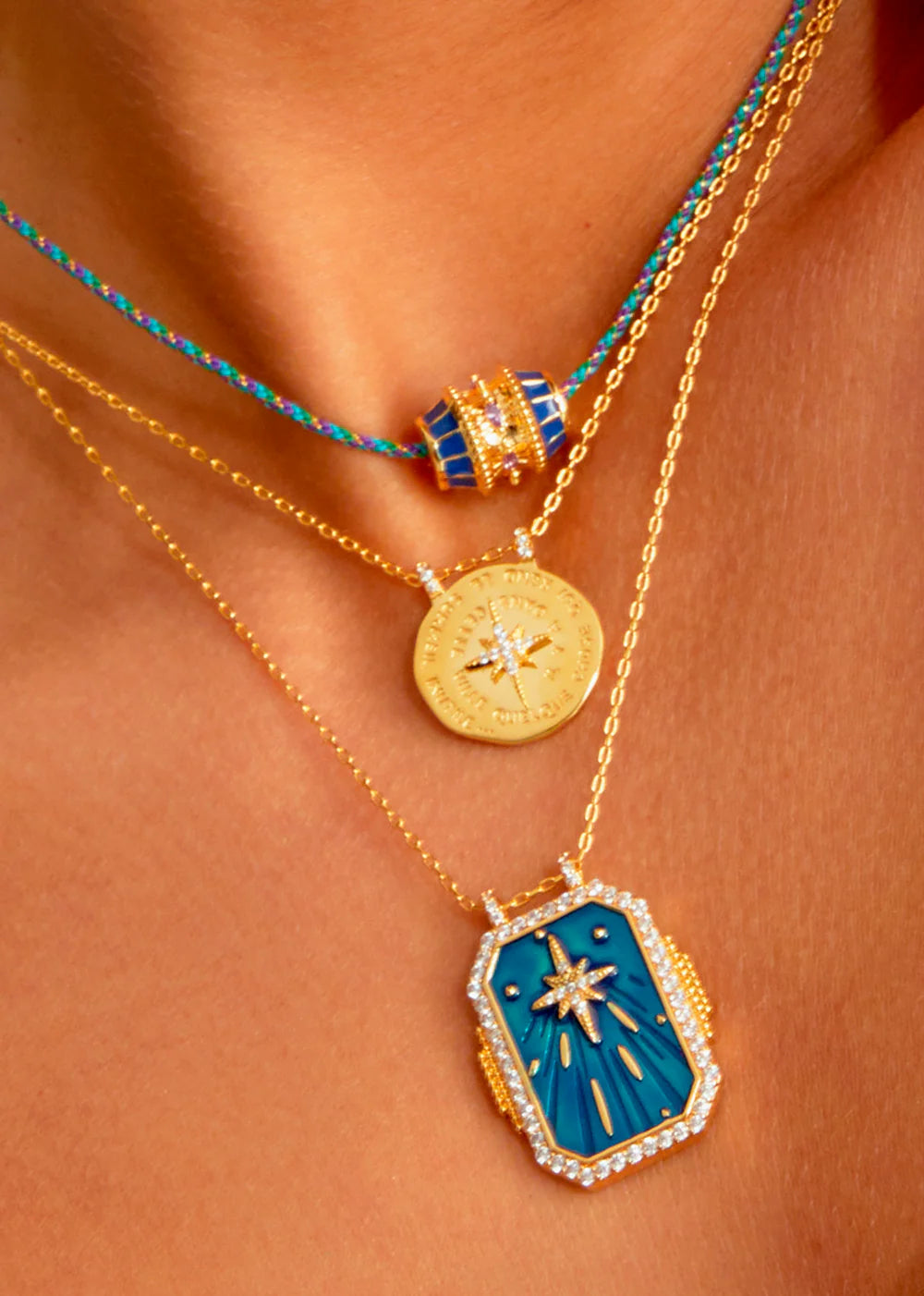 MYA-BAY Ketting Blue Talisman