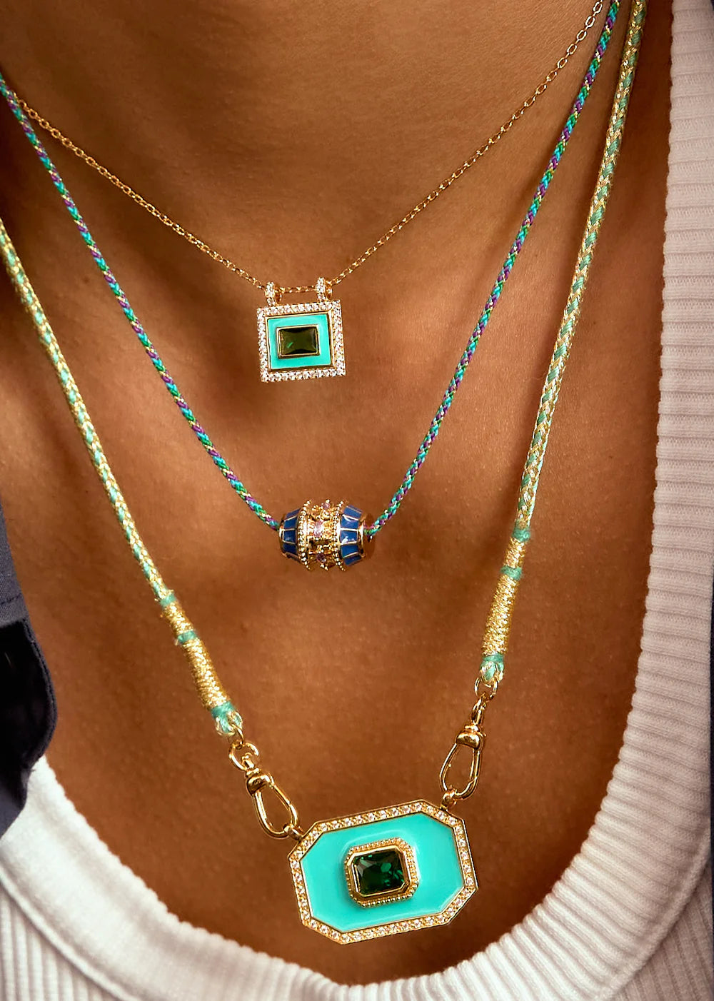 MYA-BAY Ketting Blue Talisman
