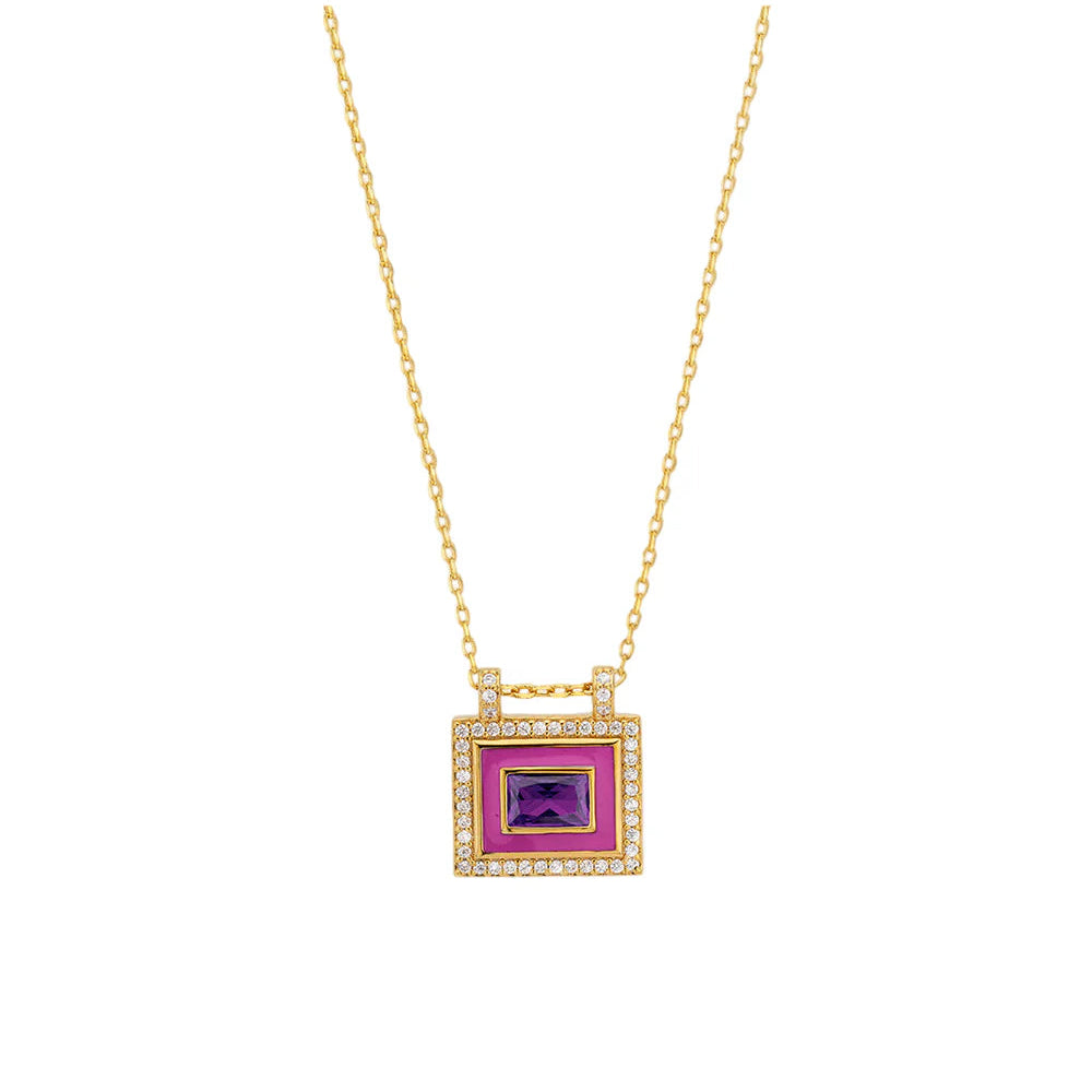 MYA-BAY Ketting Fuchsia El Paso