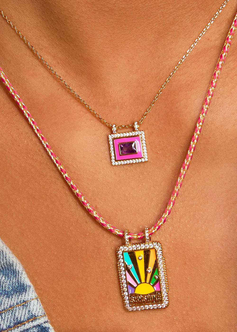 MYA-BAY Ketting Fuchsia El Paso