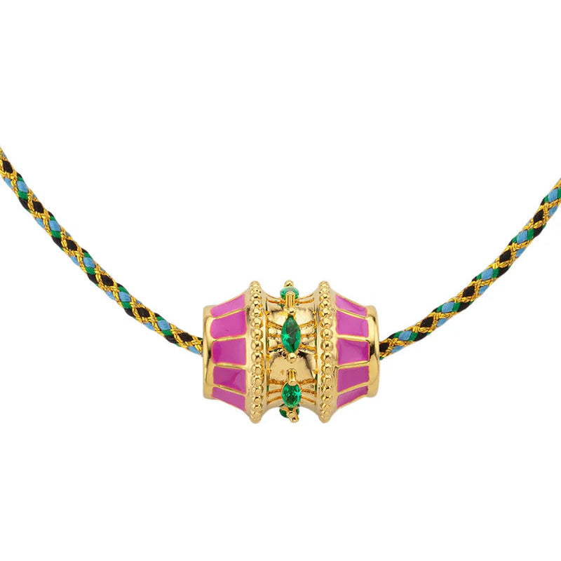 MYA-BAY Ketting Fuchsia Talisman