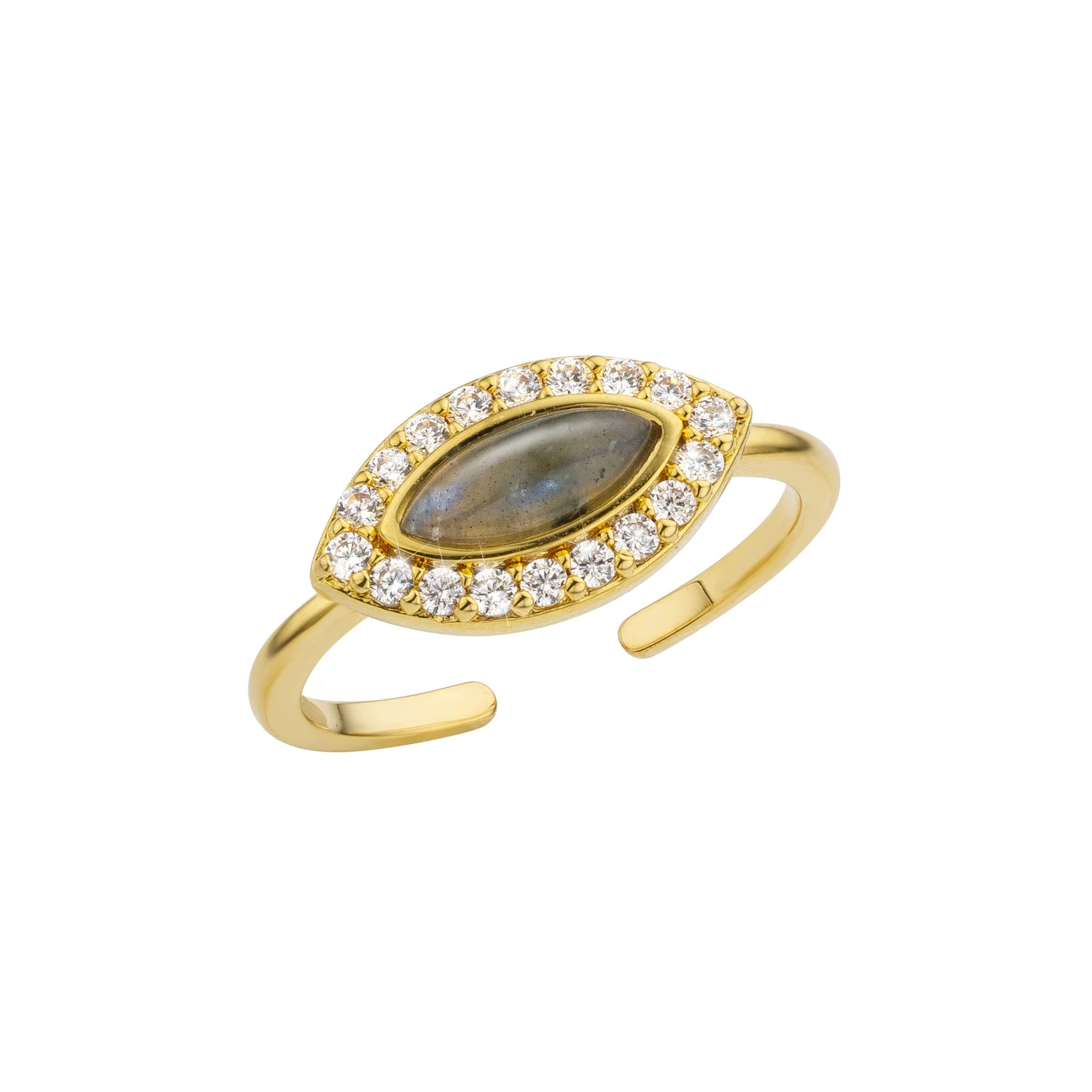 MYA-BAY Ring Labradorite Essential