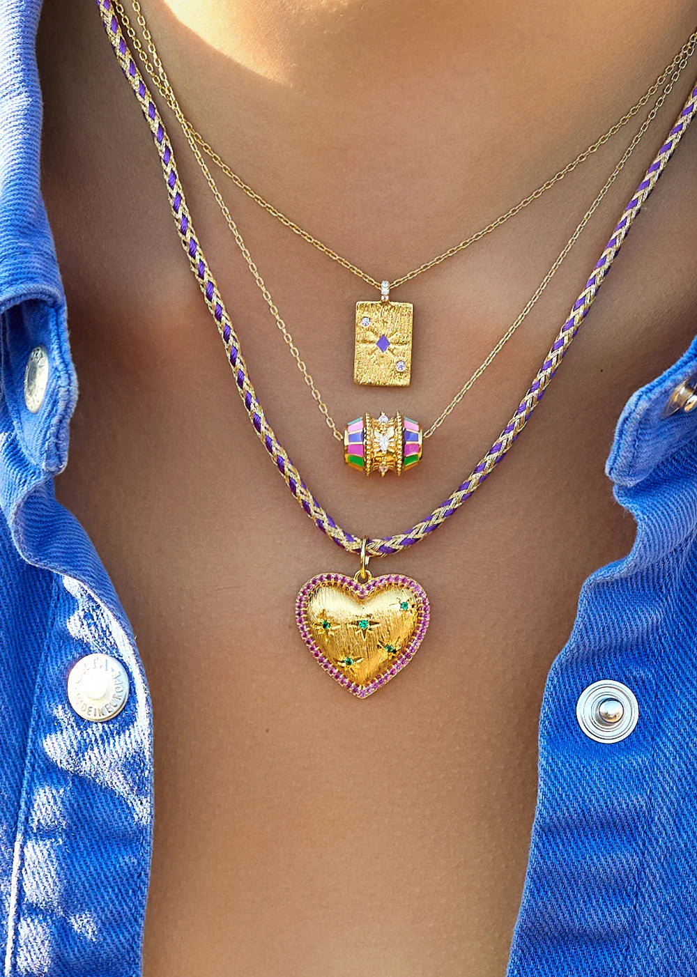 MYA-BAY Ketting Big Fun Heart
